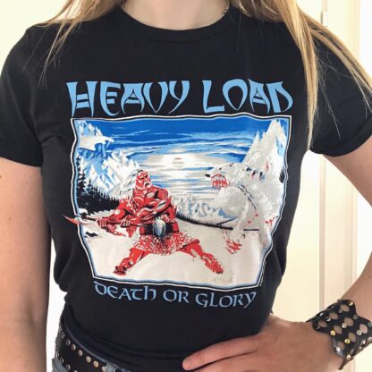 Turborock Productions Heavy Load – Death or Glory, T-shirt (Black) Heavy Metal