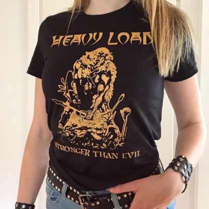 Turborock Productions Heavy Load – Stronger Than Evil, T-shirt (Gold) Heavy Metal