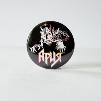 Turborock Productions Aria – Playing With Fire (37 mm), badge/pin Heavy Metal