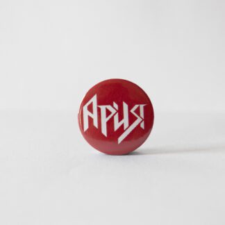 Turborock Productions Aria, red/white, badge/pin Heavy Metal