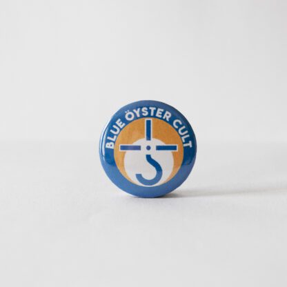 Blue Öyster Cult, blue multicolor, badge/pin