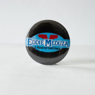 Turborock Productions Eddie Meduza, black (37 mm), badge/pin Heavy Metal