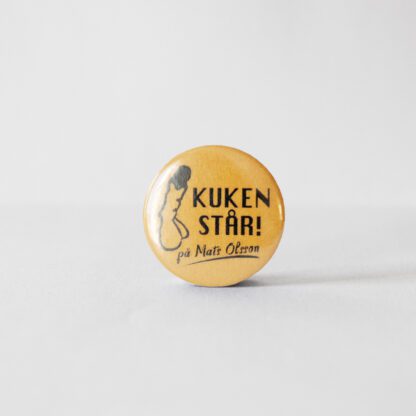 Turborock Productions Eddie Meduza – Kuken Står, badge/pin Heavy Metal