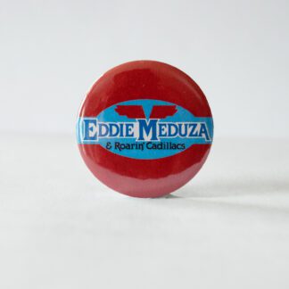 Turborock Productions Eddie Meduza, red (37 mm), badge/pin Heavy Metal