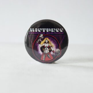 Turborock Productions Eddie Meduza, black (37 mm), badge/pin Heavy Metal