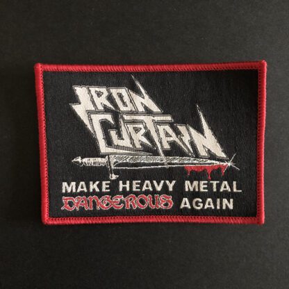 Turborock Productions Iron Curtain – Make Heavy Metal Dangerous Again, Patch Heavy Metal