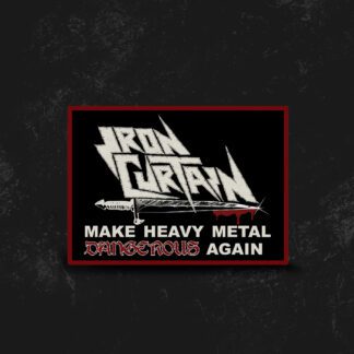 Turborock Productions Iron Curtain – Make Heavy Metal Dangerous Again, Patch Heavy Metal