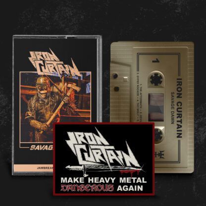 Turborock Productions Iron Curtain – Savage Dawn, tape Heavy Metal