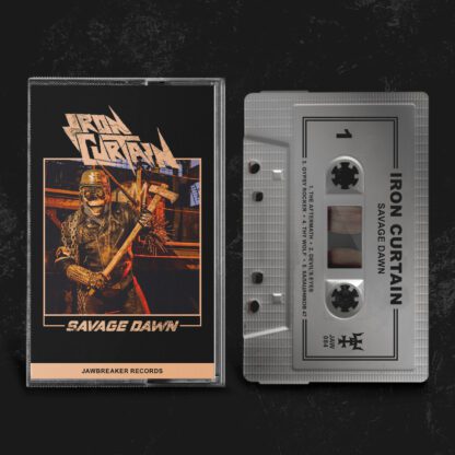 Turborock Productions Iron Curtain – Savage Dawn, tape Heavy Metal